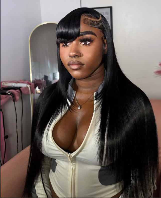 Silky Straight Transparent Units