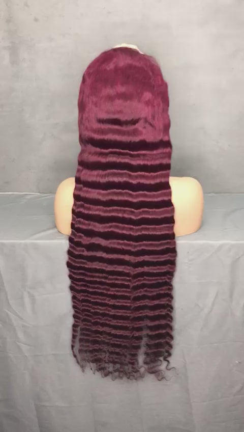 Burgundy units